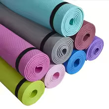 Tapis de Yoga Antidérapant Kairosia® – Confort EVA 3–6 mm pour Fitness, Pilates & Entraînement