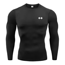 Kairosia – Chandail à Manches Longues Compression Homme Élastique