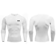 Kairosia – Chandail à Manches Longues Compression Homme Élastique